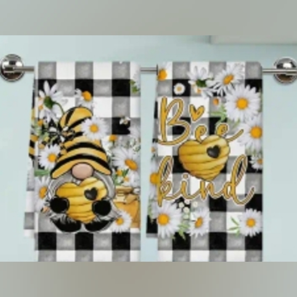Bee Kind Kitchen Towel Set